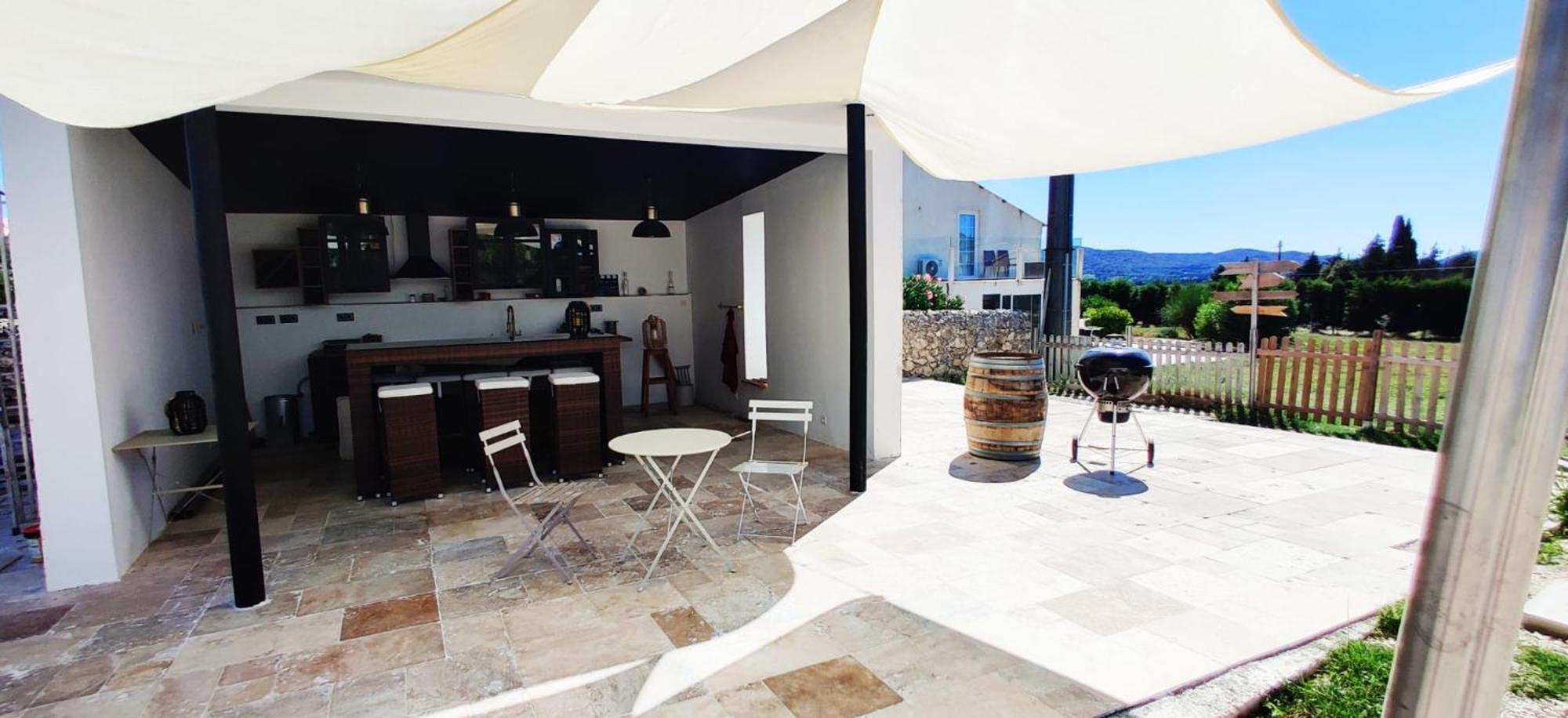 Chambre Cosy Avec Terrasse Sur La Colline Boisee, Parking Prive, Jardin, Calme, Climatisation, 10 Mn Pont Du Gard Num7 روشيفورْ دو جارْ المظهر الخارجي الصورة